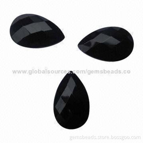 Gemstone Bead in Teardrop Shape, for Garment Accessory